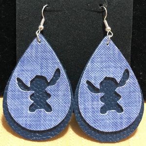 DISNEY INSPIRED STITCH EARRINGS